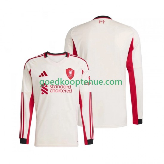 Uit Tenue van Liverpool Heren 2025-26 Lange Mouw