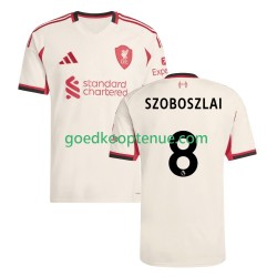 Uit Tenue van Liverpool Dominik Szoboszlai 8 Heren 2025-26 Korte Mouw