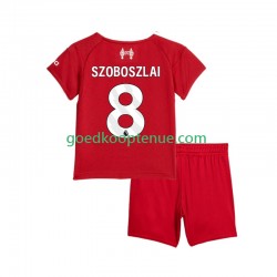 Thuis Tenue van Liverpool Dominik Szoboszlai 8 Kind 2-13 jaar 2025-26 Korte Mouw