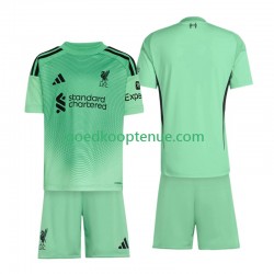 Uit Tenue van Liverpool Keepersshirt Kind 2-13 jaar 2025-26 Korte Mouw