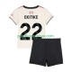 Uit Tenue van Liverpool Hugo Ekitike 22 Kind 2-13 jaar 2025-26 Korte Mouw