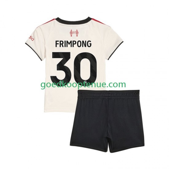 Uit Tenue van Liverpool Jeremie Frimpong 30 Kind 2-13 jaar 2025-26 Korte Mouw