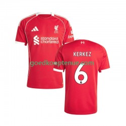 Thuis Tenue van Liverpool Milos Kerkez 6 Heren 2025-26 Korte Mouw
