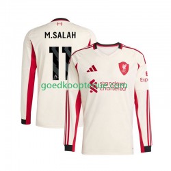 Uit Tenue van Liverpool Mohamed Salah 11 Heren 2025-26 Lange Mouw