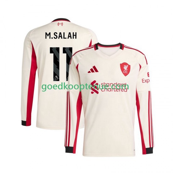 Uit Tenue van Liverpool Mohamed Salah 11 Heren 2025-26 Lange Mouw