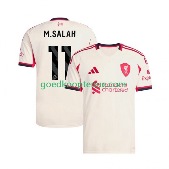 Uit Tenue van Liverpool Mohamed Salah 11 Heren 2025-26 Korte Mouw Uit Tenue van Liverpool Mohamed Salah 11 Heren 2025-26 Korte Mouw