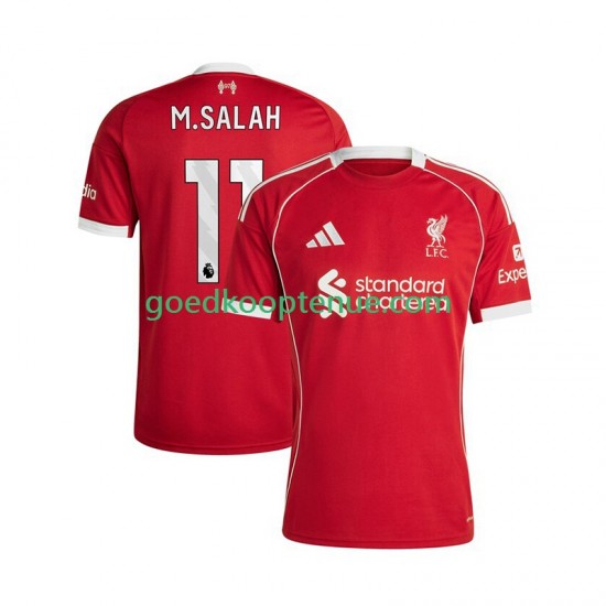 Thuis Tenue van Liverpool Mohamed Salah 11 Heren 2025-26 Korte Mouw
