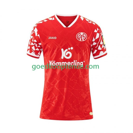 Thuis Tenue van Mainz 05 Heren 2025-26 Korte Mouw