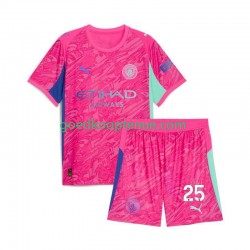 Uit Tenue van Manchester City Keepersshirt Gianluigi Donnarumma 25 Kind 2-13 jaar 2025-26 Korte Mouw