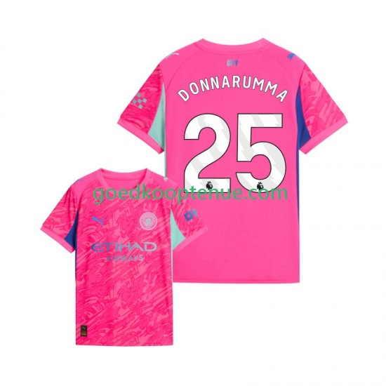 Uit Tenue van Manchester City Keepersshirt Gianluigi Donnarumma 25 Heren 2025-26 Korte Mouw