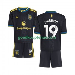 3de Tenue van Manchester United Bryan Mbeumo 19 Kind 2-13 jaar 2025-26 Korte Mouw