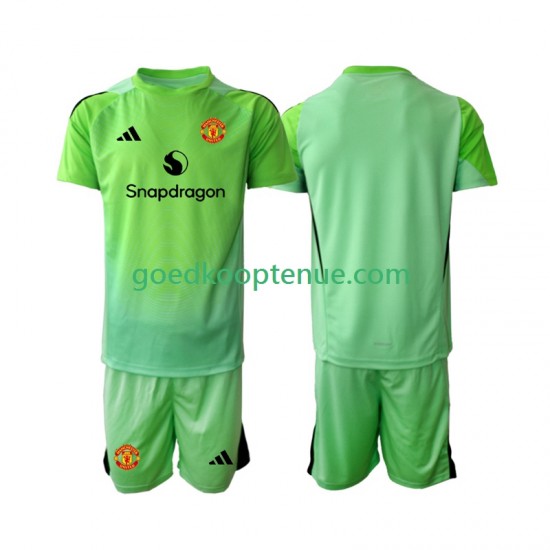 4de Tenue van Manchester United Keepersshirt Kind 2-13 jaar 2025-26 Korte Mouw