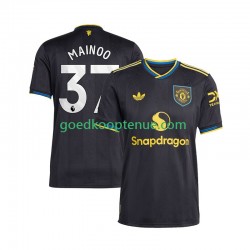 3de Tenue van Manchester United Kobbie Mainoo 37 Heren 2025-26 Korte Mouw