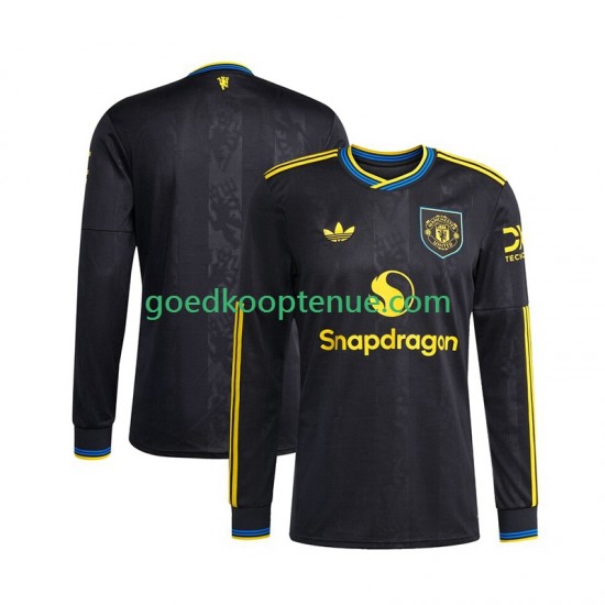 3de Tenue van Manchester United Heren 2025-26 Lange Mouw