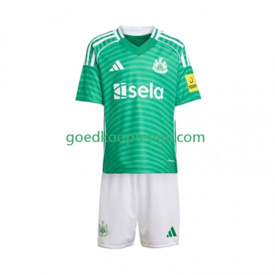 Uit Tenue van Newcastle United Kind 2-13 jaar 2025-26 Korte Mouw