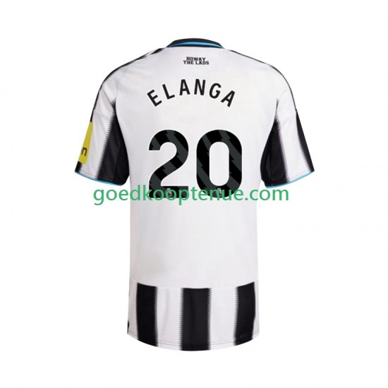 Thuis Tenue van Newcastle United Elanga 20 Heren 2025-26 Korte Mouw