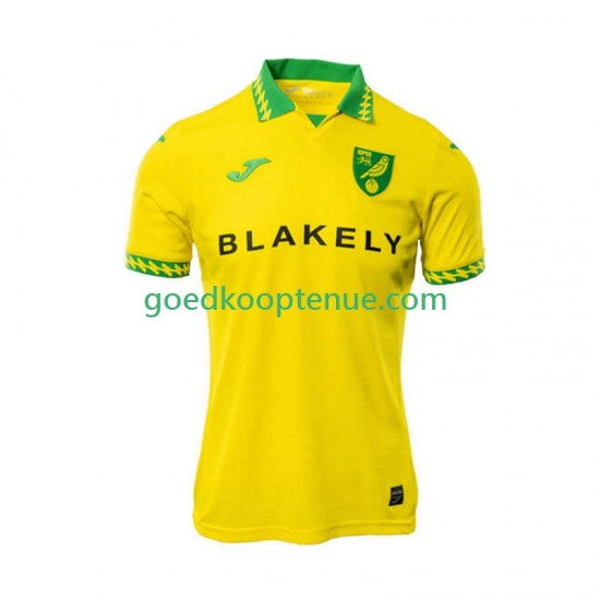 Thuis Tenue van Norwich City Heren 2025-26 Korte Mouw