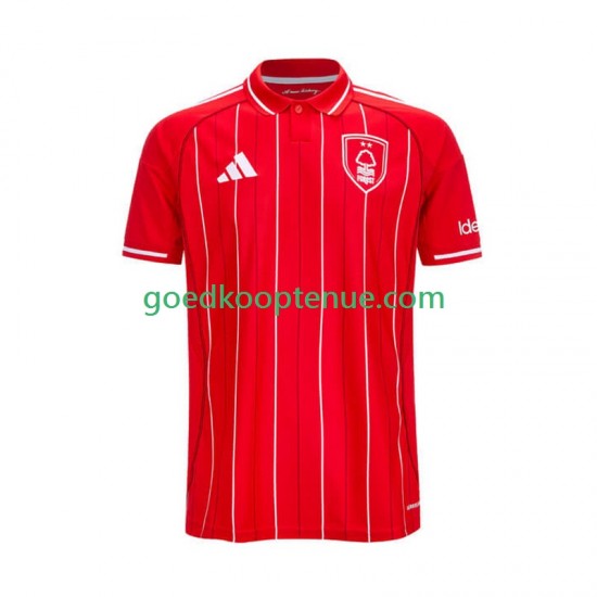 Thuis Tenue van Nottingham Forest Heren 2025-26 Korte Mouw