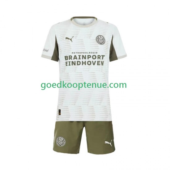 3de Tenue van PSV Eindhoven Kind 2-13 jaar 2025-26 Korte Mouw