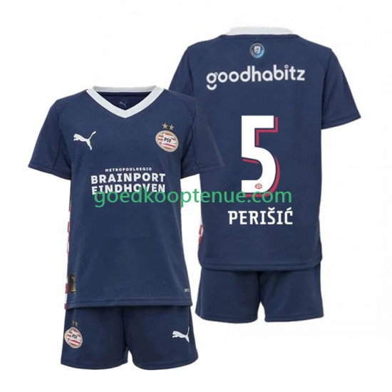 Uit Tenue van PSV Eindhoven Ivan Perisic 5 Kind 2-13 jaar 2025-26 Korte Mouw