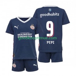 Uit Tenue van PSV Eindhoven Ricardo Pepi 9 Kind 2-13 jaar 2025-26 Korte Mouw