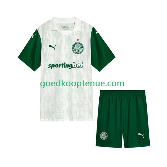 Uit Tenue van Palmeiras Kind 2-13 jaar 2025-26 Korte Mouw