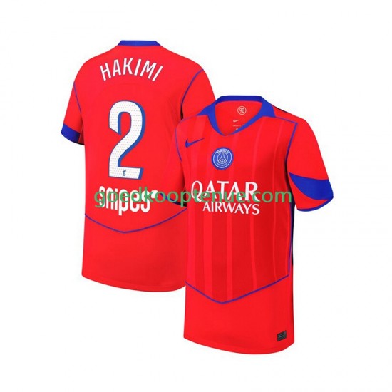 3de Tenue van Paris Saint-Germain Achraf Hakimi 2 Heren 2025-26 Korte Mouw