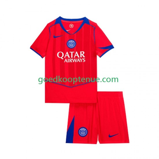 3de Tenue van Paris Saint-Germain Kind 2-13 jaar 2025-26 Korte Mouw