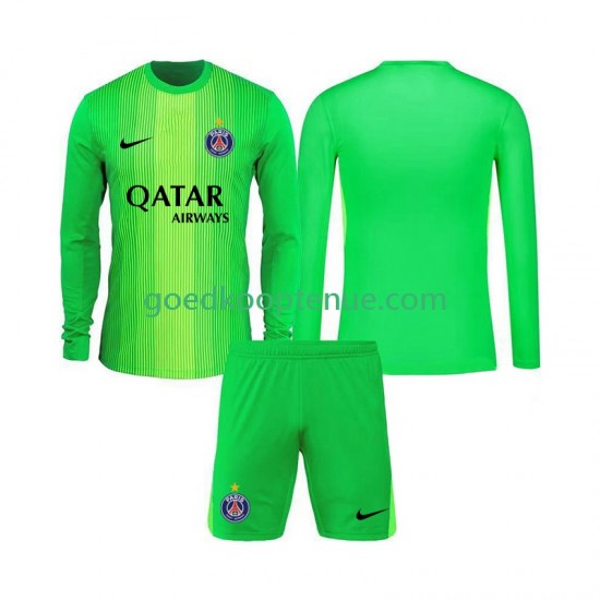 Uit Tenue van Paris Saint-Germain Keepersshirt Kind 2-13 jaar 2025-26 Lange Mouw Uit Tenue van Paris Saint-Germain Keepersshirt Kind 2-13 jaar 2025-26 Lange Mouw