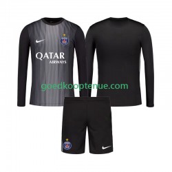 Thuis Tenue van Paris Saint-Germain Keepersshirt Kind 2-13 jaar 2025-26 Lange Mouw