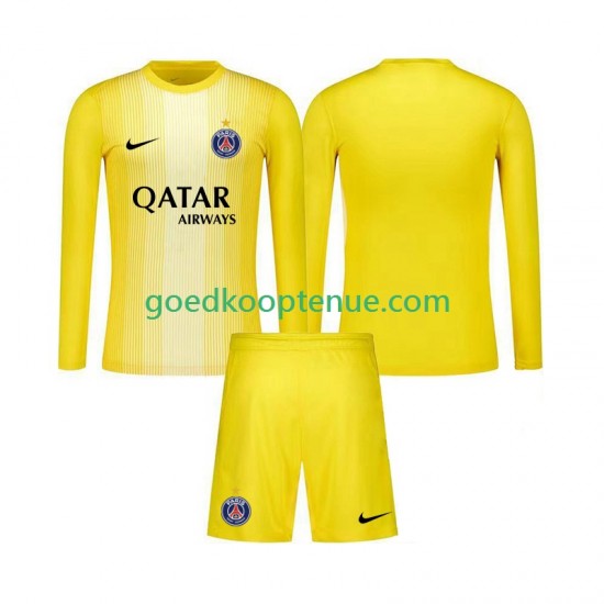 3de Tenue van Paris Saint-Germain Keepersshirt Kind 2-13 jaar 2025-26 Lange Mouw