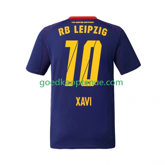 Uit Tenue van RB Leipzig Xavi Simons 10 Heren 2025-26 Korte Mouw