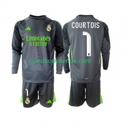 3de Tenue van Real Madrid Thibaut Courtois 1 Kind 2-13 jaar 2025-26 Lange Mouw