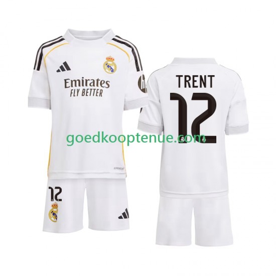 Thuis Tenue van Real Madrid Trent Alexander-Arnold 12 Kind 2-13 jaar 2025-26 Korte Mouw