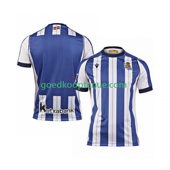 Thuis Tenue van Real Sociedad Heren 2025-26 Korte Mouw