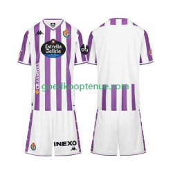 Thuis Tenue van Real Valladolid Kind 2-13 jaar 2025-26 Korte Mouw