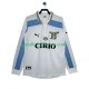 Uit Retro Tenue van SS Lazio 2000 Heren 1999 Lange Mouw Uit Retro Tenue van SS Lazio 2000 Heren 1999 Lange Mouw