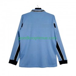 Thuis Retro Tenue van SS Lazio Heren 1998 1999 Lange Mouw