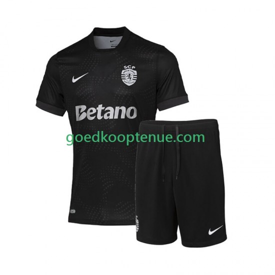 Uit Tenue van Sporting CP Kind 2-13 jaar 2025-26 Korte Mouw