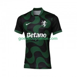 Uit 4de Tenue van Sporting CP Heren 2025-26 Korte Mouw
