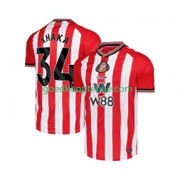 Thuis Tenue van Sunderland Granit Xhaka 34 Heren 2025-26 Korte Mouw