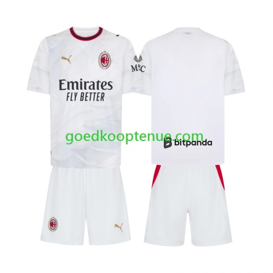 Uit Tenue van AC Milan Kind 2-13 jaar 2026-27 Korte Mouw