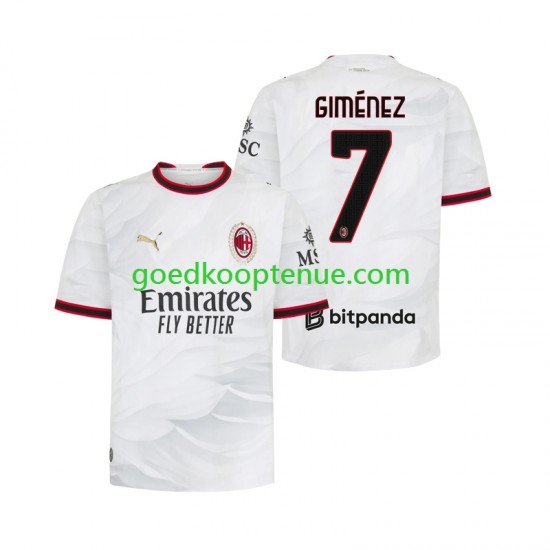 Uit Tenue van AC Milan Gimenez 7 Heren 2026-27 Korte Mouw