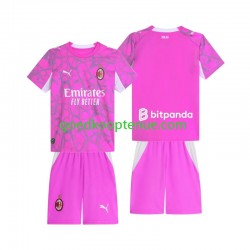 Uit Tenue van AC Milan Keepersshirt Kind 2-13 jaar 2026-27 Korte Mouw
