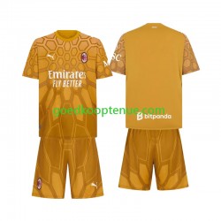 Thuis Tenue van AC Milan Keepersshirt Kind 2-13 jaar 2026-27 Korte Mouw