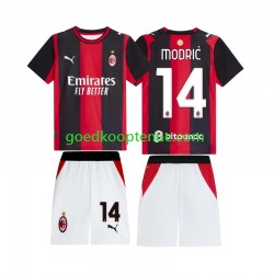 Thuis Tenue van AC Milan Luka Modric 14 Kind 2-13 jaar 2026-27 Korte Mouw