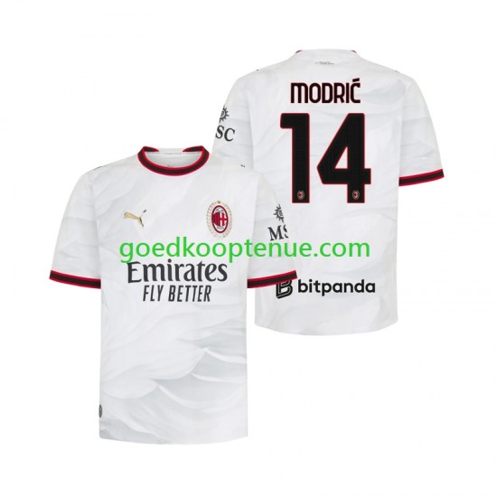 Uit Tenue van AC Milan Luka Modric 14 Heren 2026-27 Korte Mouw