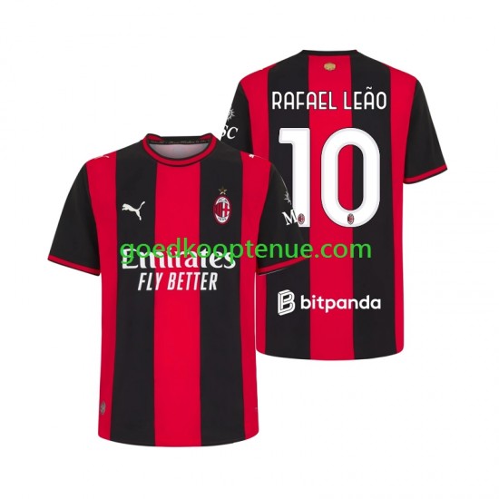 Thuis Tenue van AC Milan Rafael Leao 10 Heren 2026-27 Korte Mouw