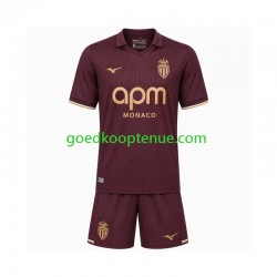 Uit Tenue van AS Monaco Kind 2-13 jaar 2026-27 Korte Mouw