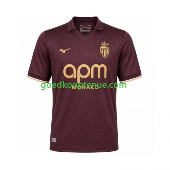 Uit Tenue van AS Monaco Heren 2026-27 Korte Mouw